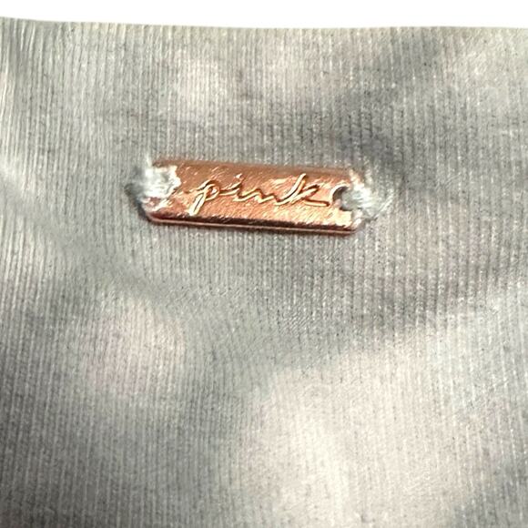 Victoria's Secret PINK Skort Active High Waist Crossover Gray Tie Dye L Skirt - Picture 4 of 9